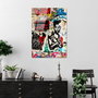Wallity Cuadro Decorativo Banksy UV-495 45 x 65 cm